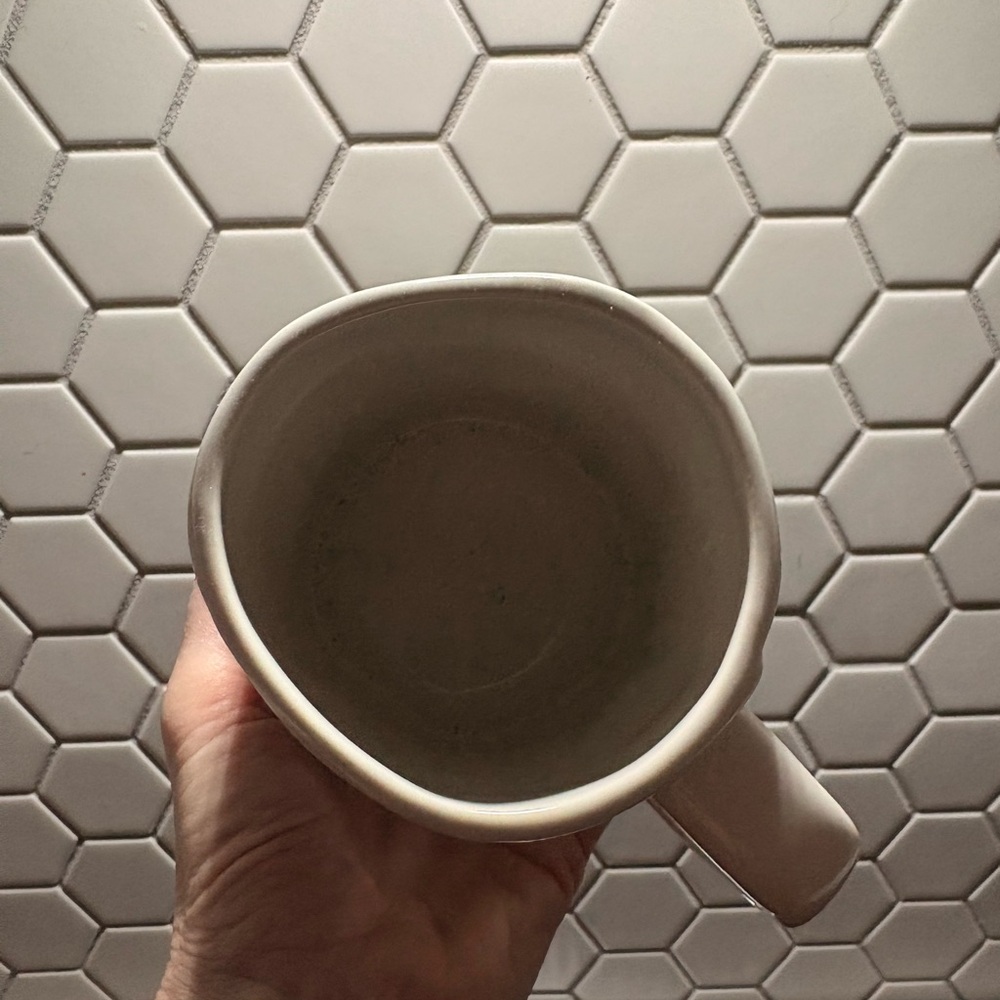 Latte Mug with Bold Lettering - Picture 2 of 3